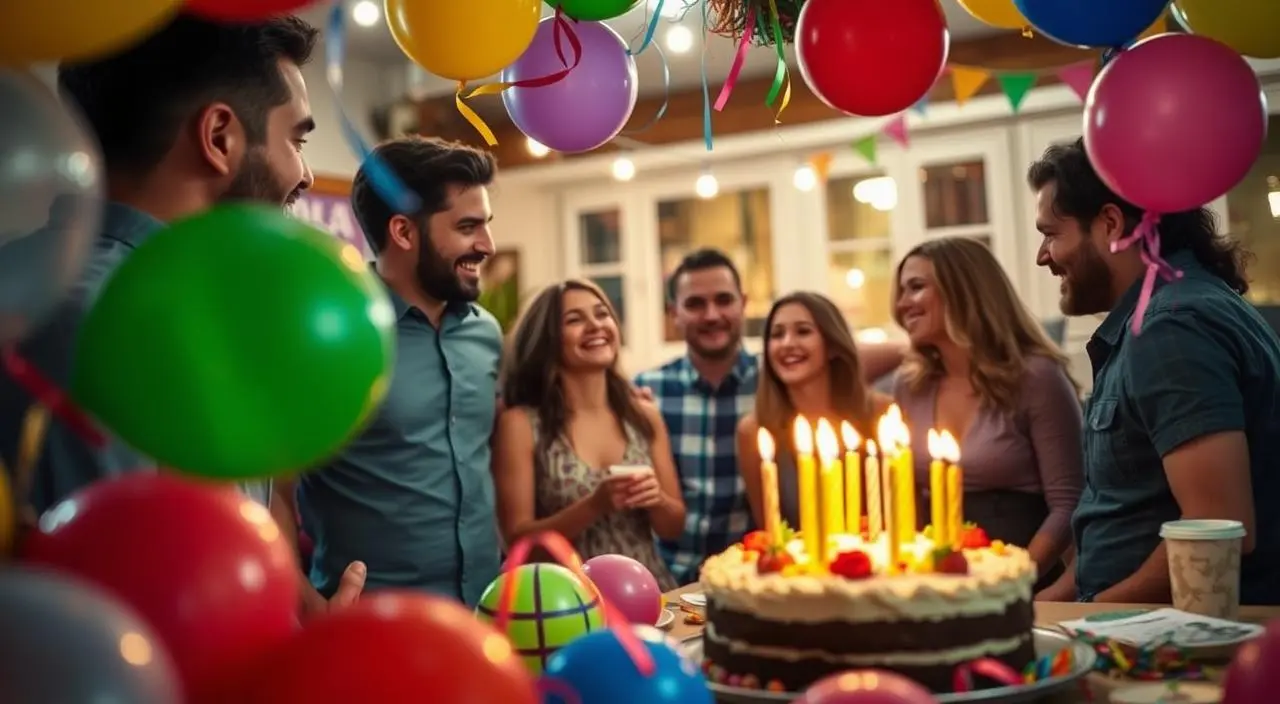 Ideias para comemorar aniversário com amigos