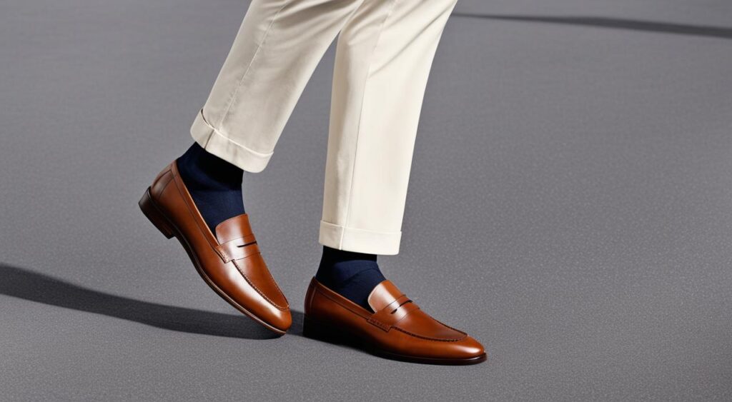 sapatos ideais para calça bege masculina