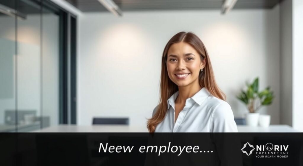 Comunicado de novo colaborador na empresa para clientes