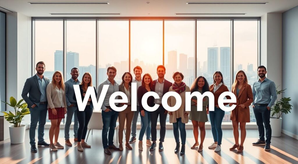 Mensagem de boas-vindas à equipe de trabalho motivadora mensagem de boas-vindas à equipe de trabalho