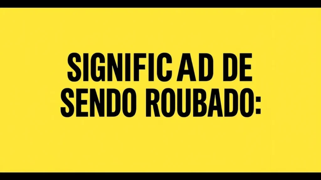 Significado de Sonhar Sendo Roubado: O que Representa significado de sonhar sendo roubado 1