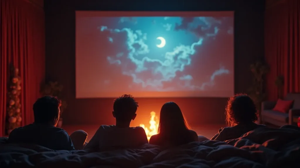 Como criar uma noite de cinema em família sem sair de casa Como criar uma noite de cinema em família sem sair de casa
