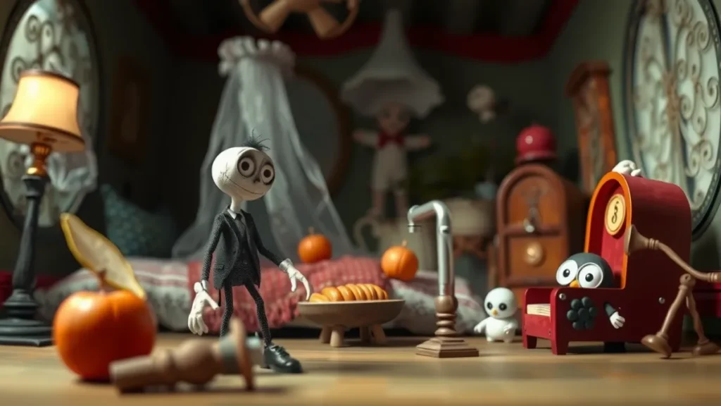Por que o stop motion combina com o estilo de Tim Burton